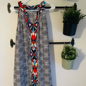 Aztec dress with tassels